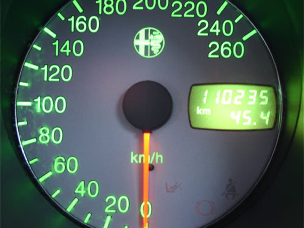 Alfa 156 speedo